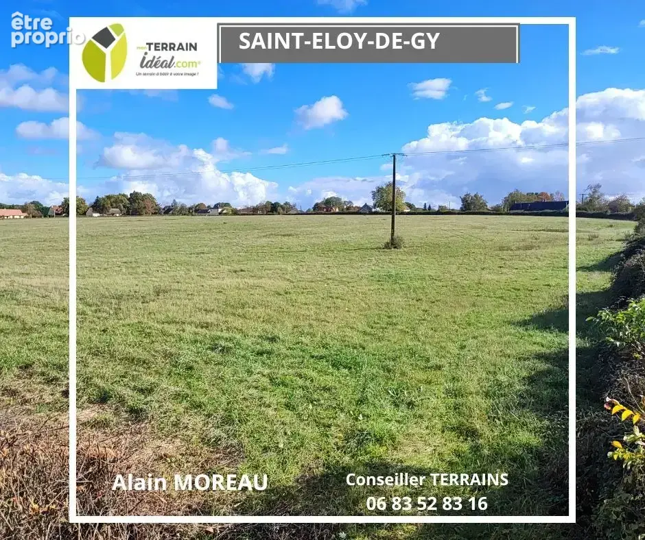 Terrain à SAINT-ELOY-DE-GY