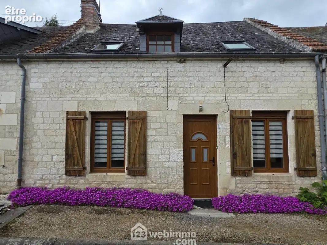 Une charmante maison en pierres qui ne manque pas de caractère...