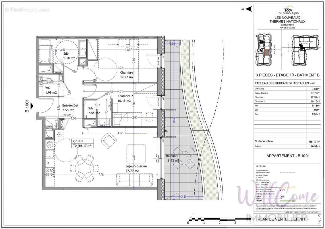 Appartement à AIX-LES-BAINS