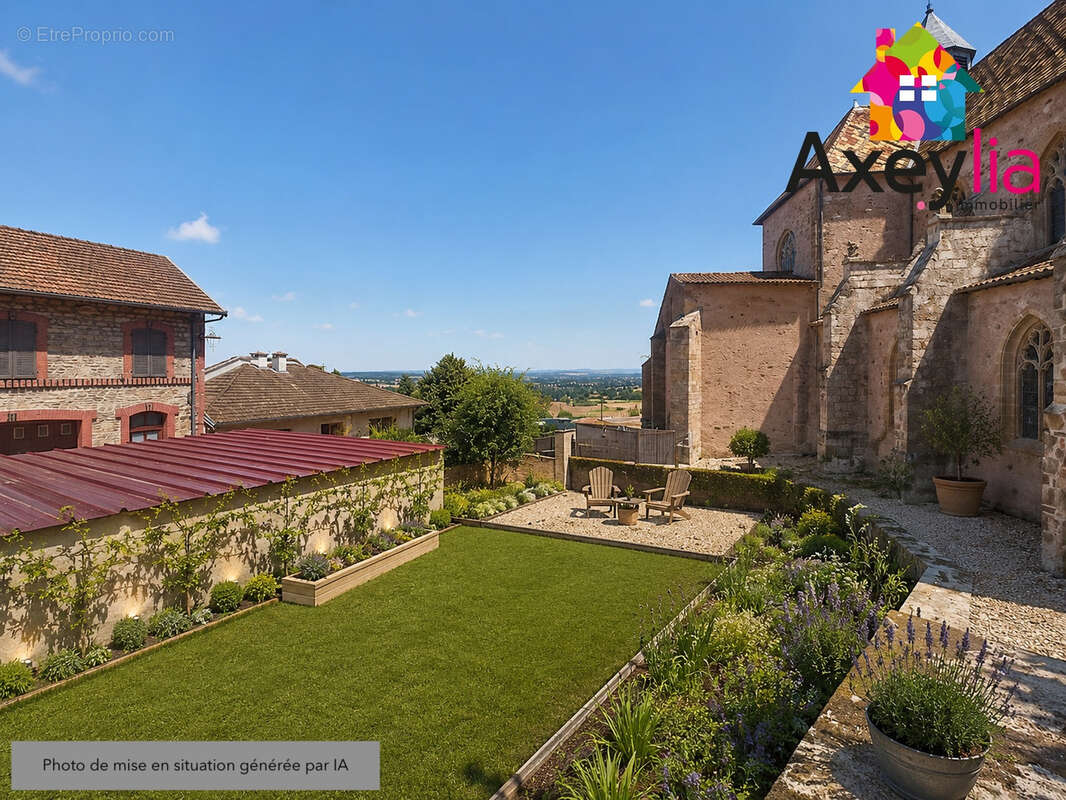 A vendre- ambierle- maison de village - photo 4