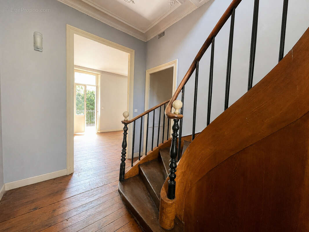 Périgueux centre — Grande maison familiale, 4 niveaux, jardin - photo 4