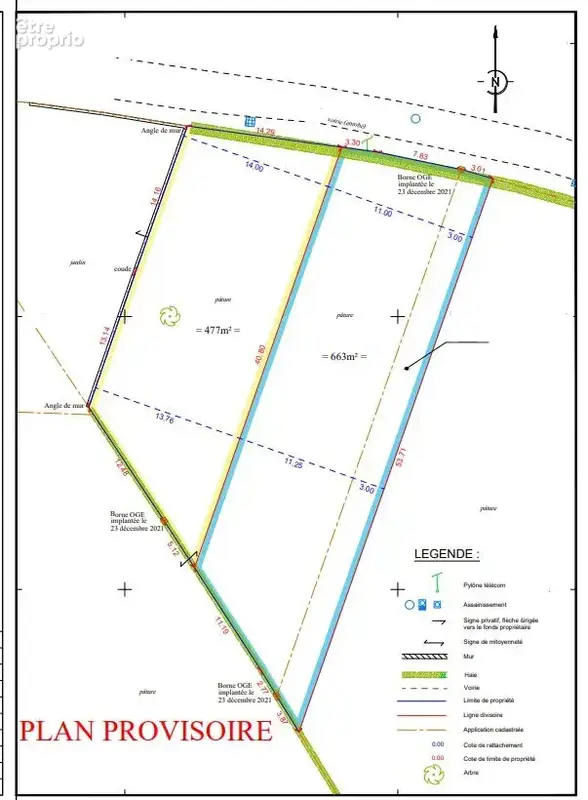 Terrain 477 m² à vendre à Jolimetz (59530) - photo 2