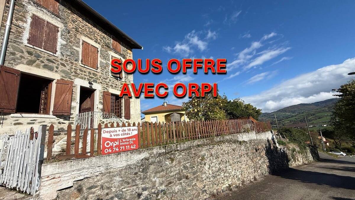Maison à BRUSSIEU
