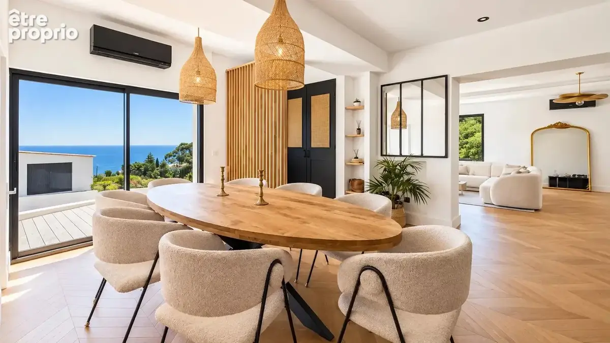 Golfe-juan – proche super cannes  villa 200 m² – vue mer – piscine - photo 5