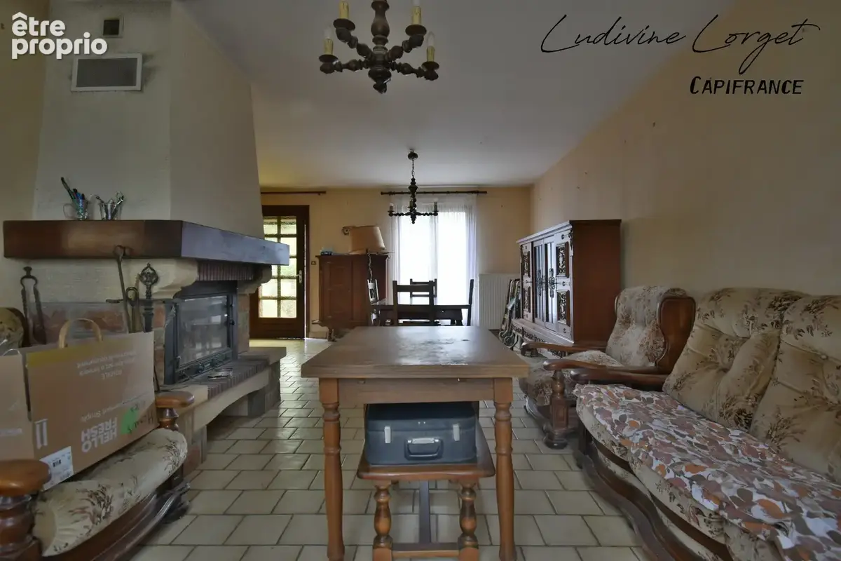 Neuilly saint front (aisne) maison de plain-pied a vendre – 66 m²  – 1 chambre – sous-sol total – grand balcon – terrain de 1 04 - photo 3