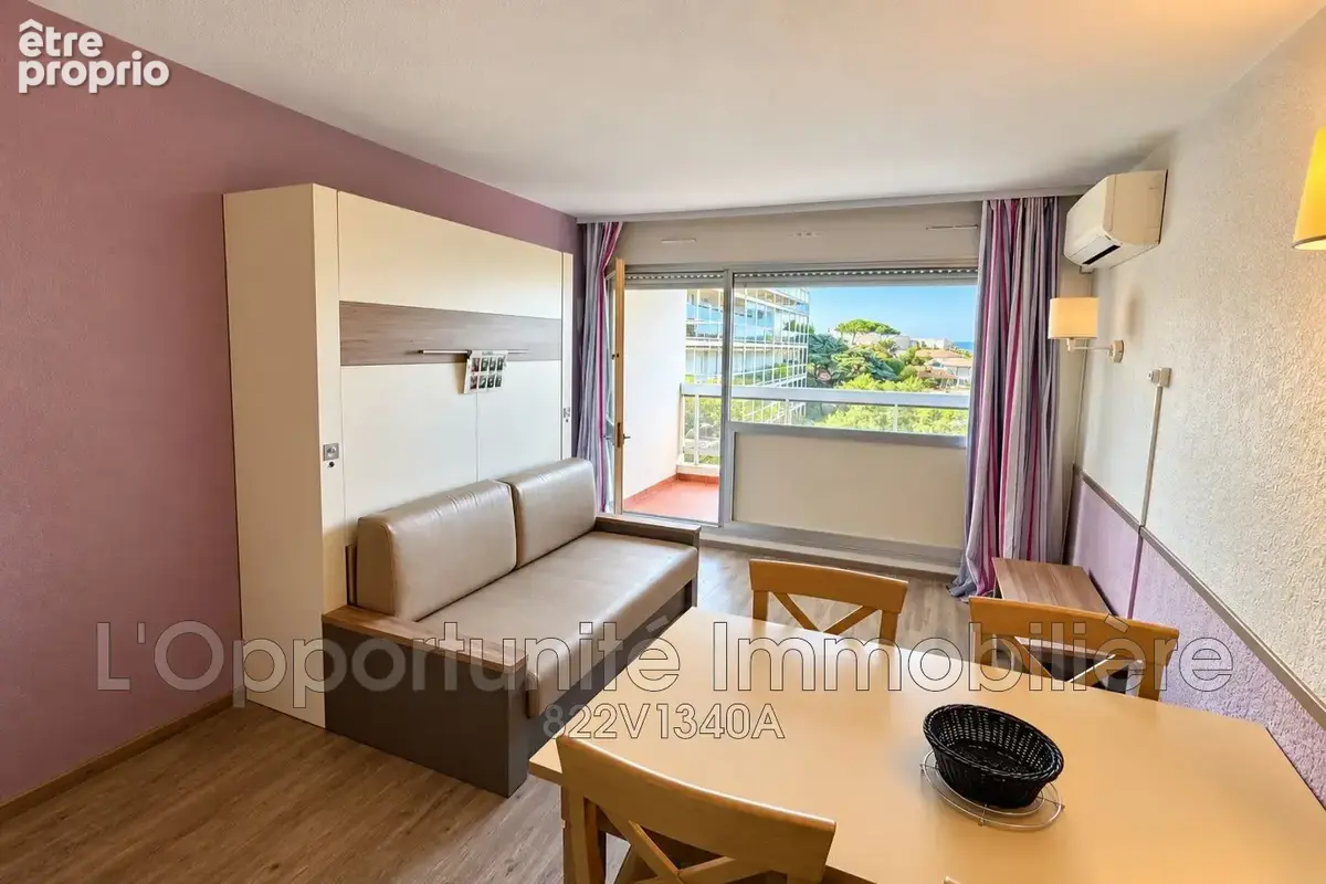 Appartement 1 pièce 25 m² à vendre à Antibes (06160) - photo 2