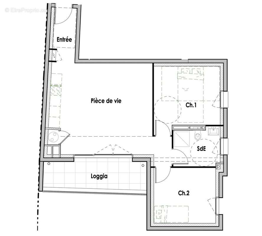 Appartement à QUIBERON