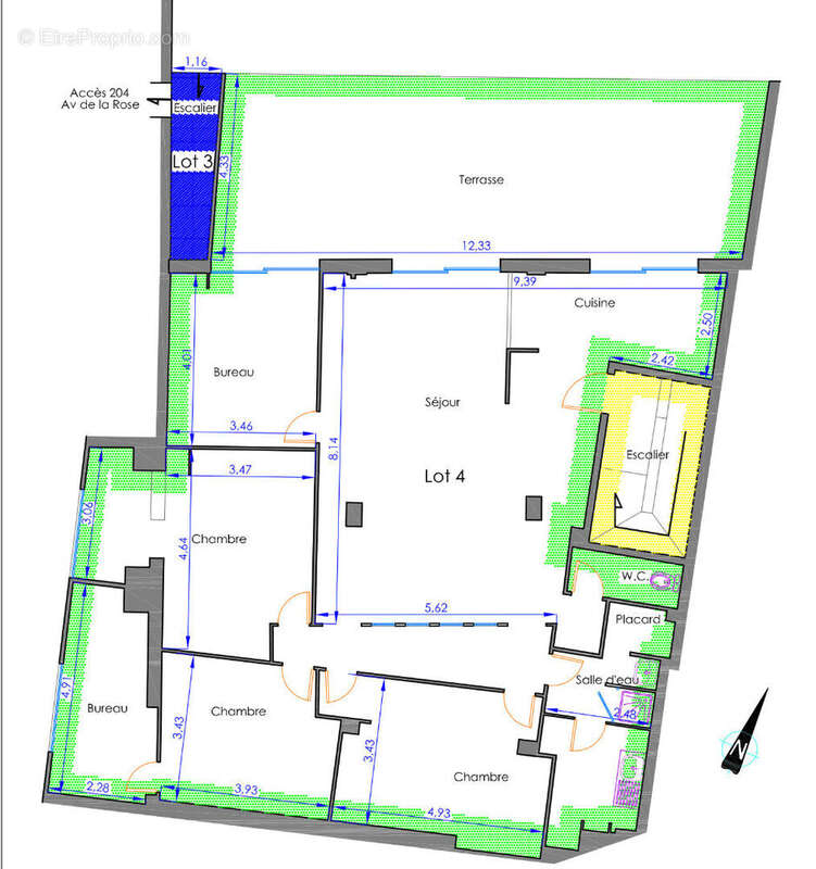 Appartement à MARSEILLE-13E
