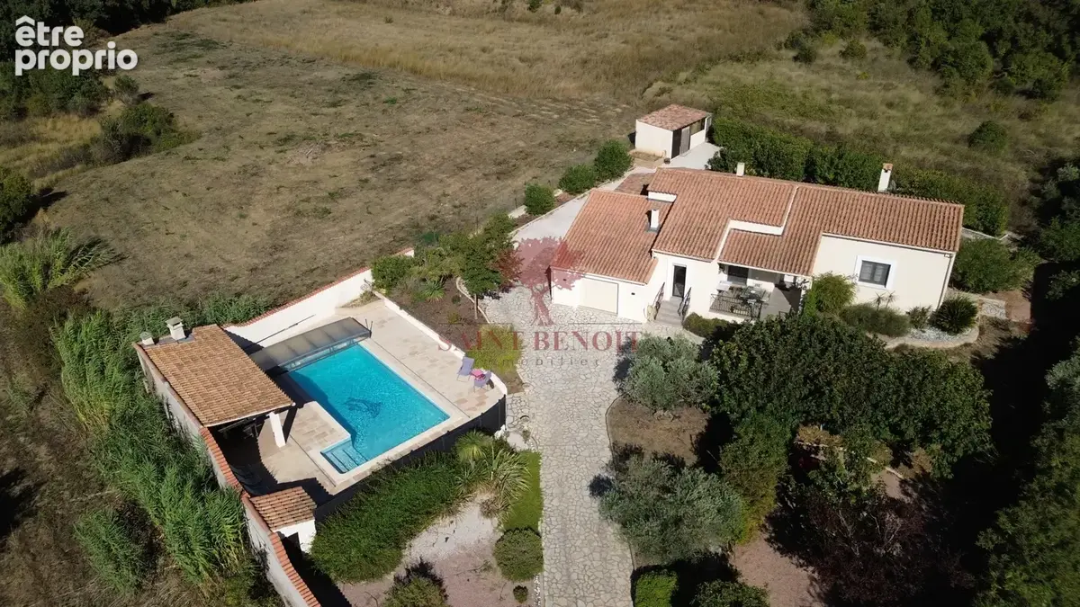 Le pouget - a vendre villa de type t4 avec une piscine - photo 31