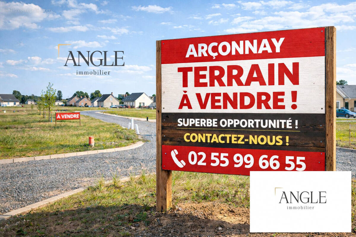 Terrain à ARCONNAY