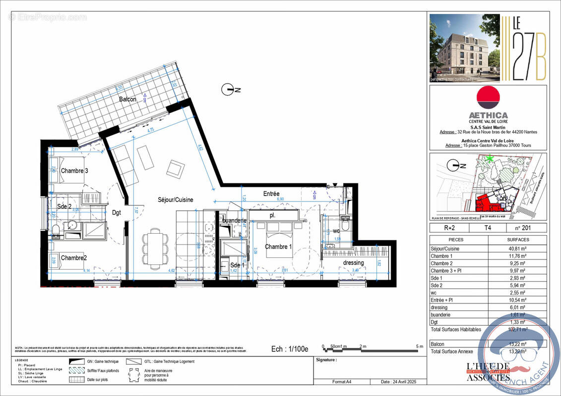 Appartement à ORLEANS