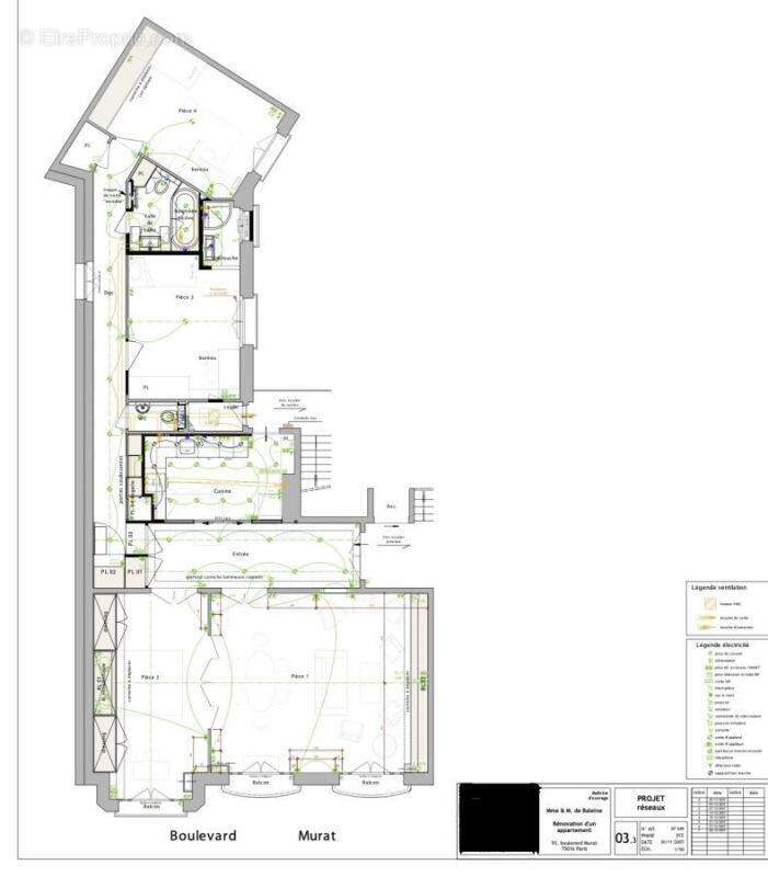 Appartement à PARIS-16E