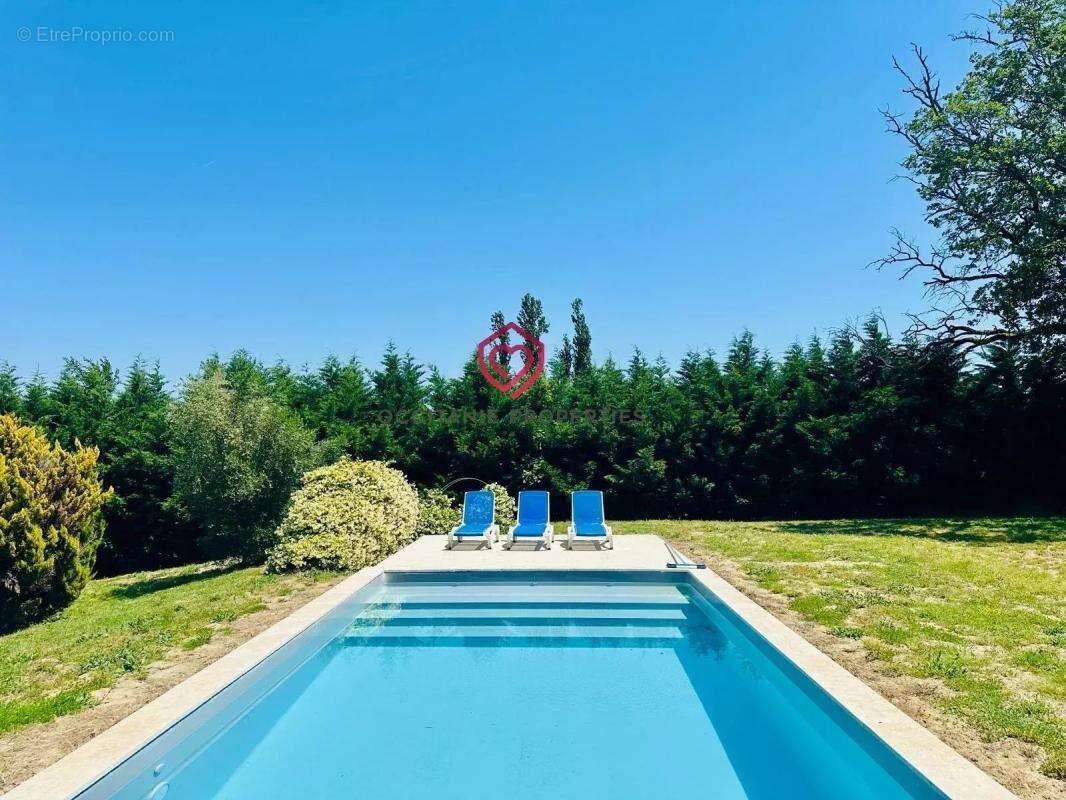 Charmante ferme gasconne de plain-pied avec piscine et intimité - photo 6