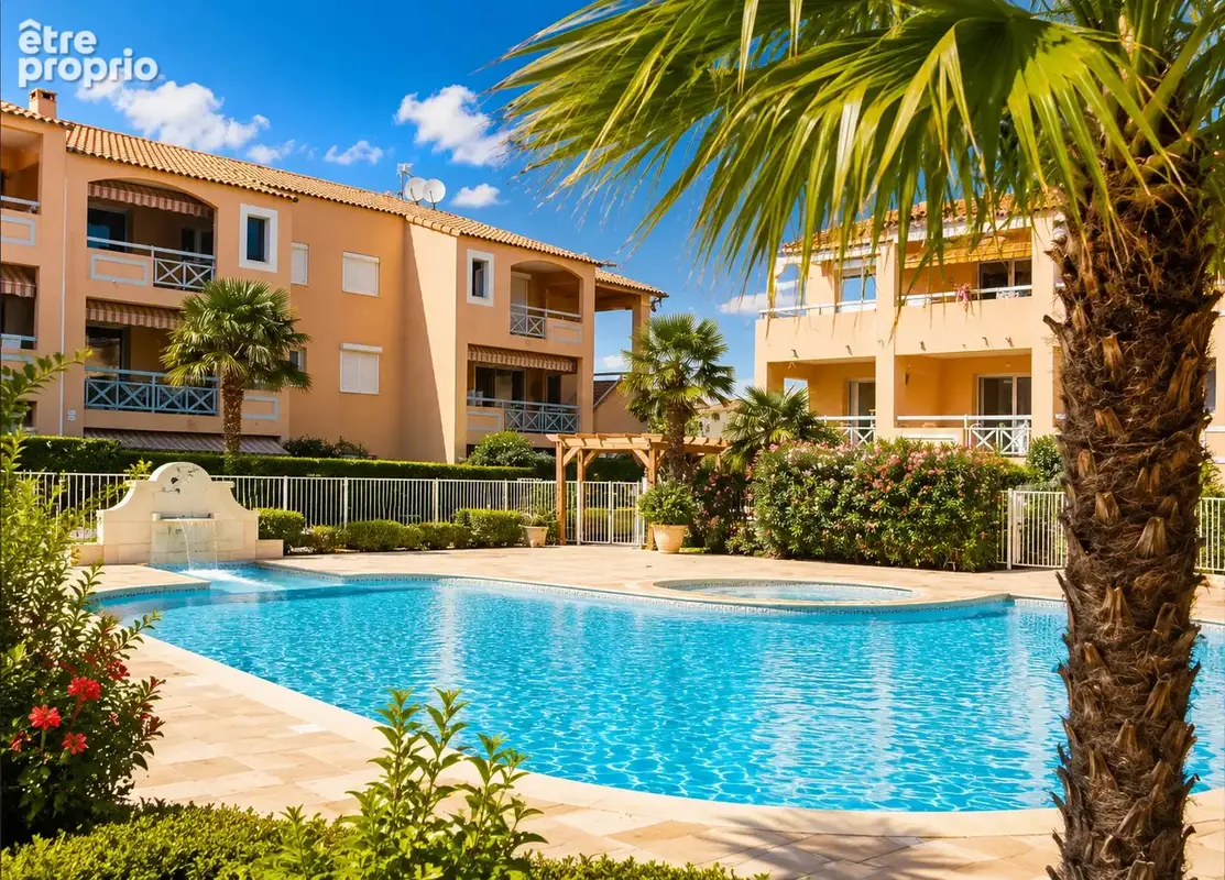 Villa-club t3 en duplex- 40 m2 environ- parking privatif et piscine -  au coeur du beausset (var) - photo 12