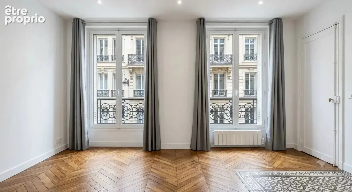 Paris 17e - Épinettes - Charmant 2 pièces lumineux 41 m² - Immeuble ancien - photo 5