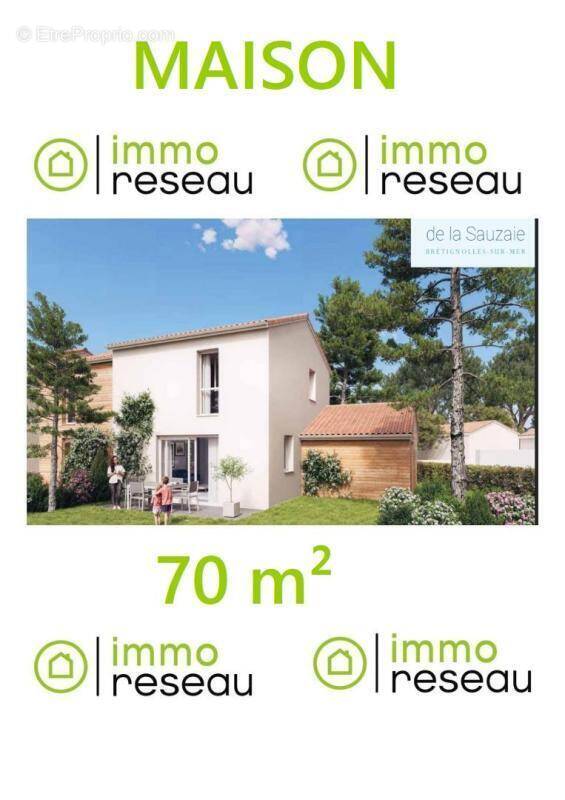 Maison à BRETIGNOLLES-SUR-MER