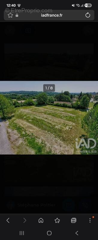 Terrain à BRIGNON