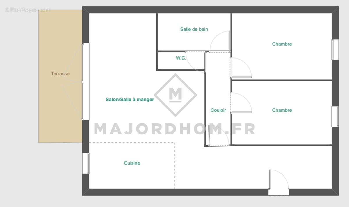 Appartement à MARSEILLE-12E