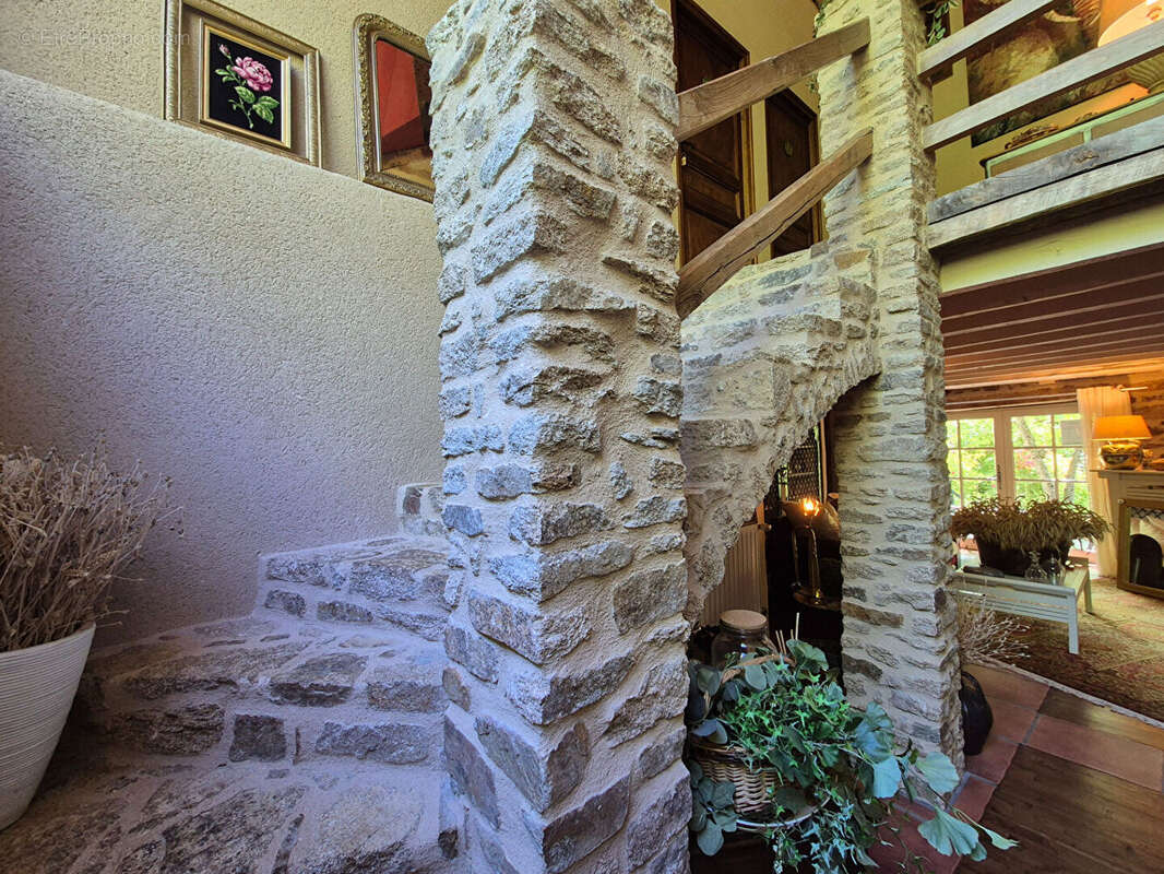 CORRÈZE. CHAMBOULIVE. Maison en pierre avec 6 chambres, piscine, 2 garages, abri voiture, entourée de jardins de 5 498 m² - photo 11
