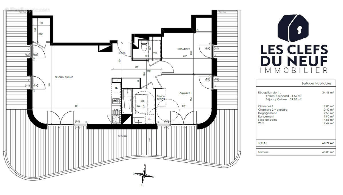 Appartement à TOULOUSE