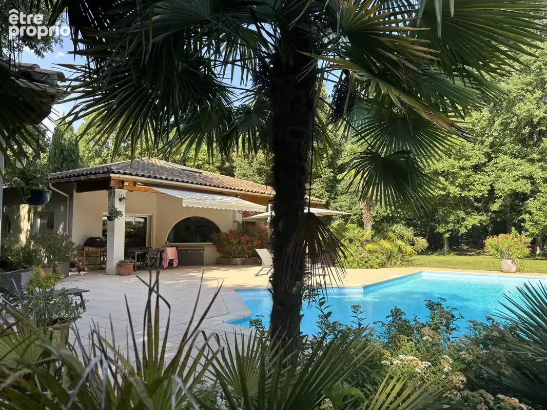 MONTÉLIER   Maison d'architecte de 202 m2 avec piscine 12x6 m sur un parc arboré de 5 266 m2 - photo 3