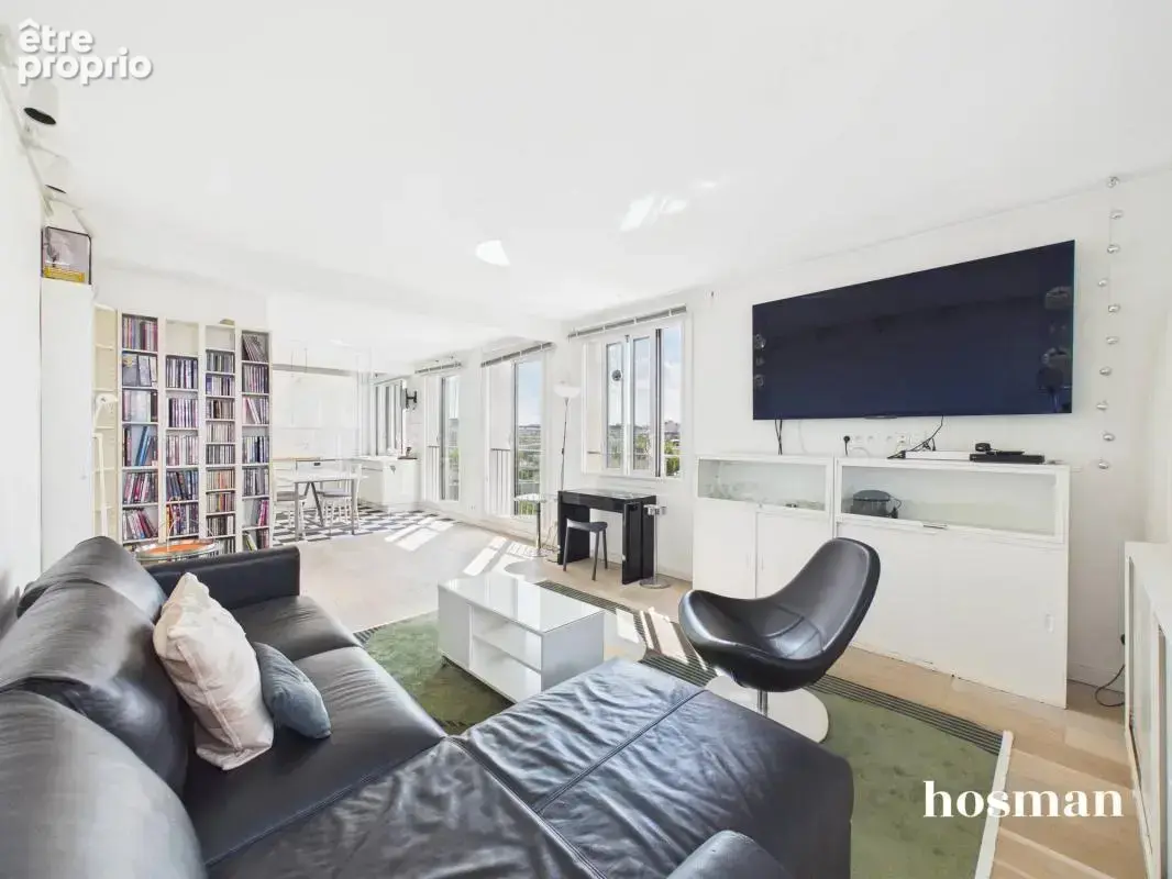 Vue dégagée ! Duplex 5 pièces de 106 m² en étage élevé - Glacière - Rue de la Santé, Paris - photo 4