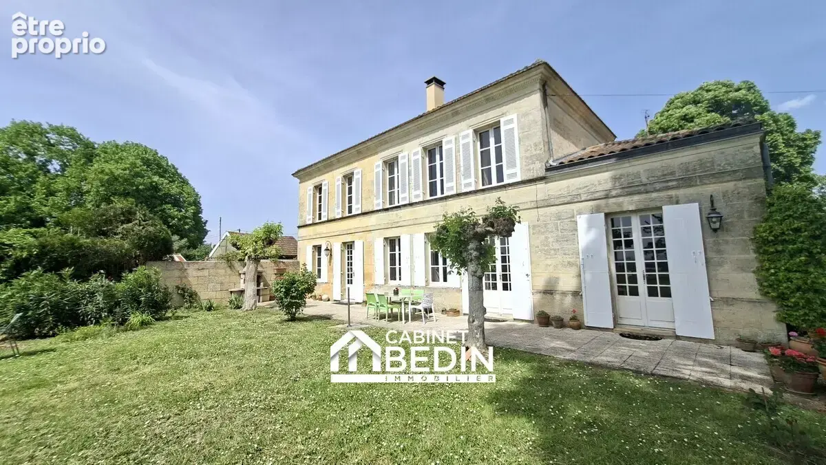 Maison 5 pièces 170 m² à vendre à Bayon-Sur-Gironde (33710) - photo 1