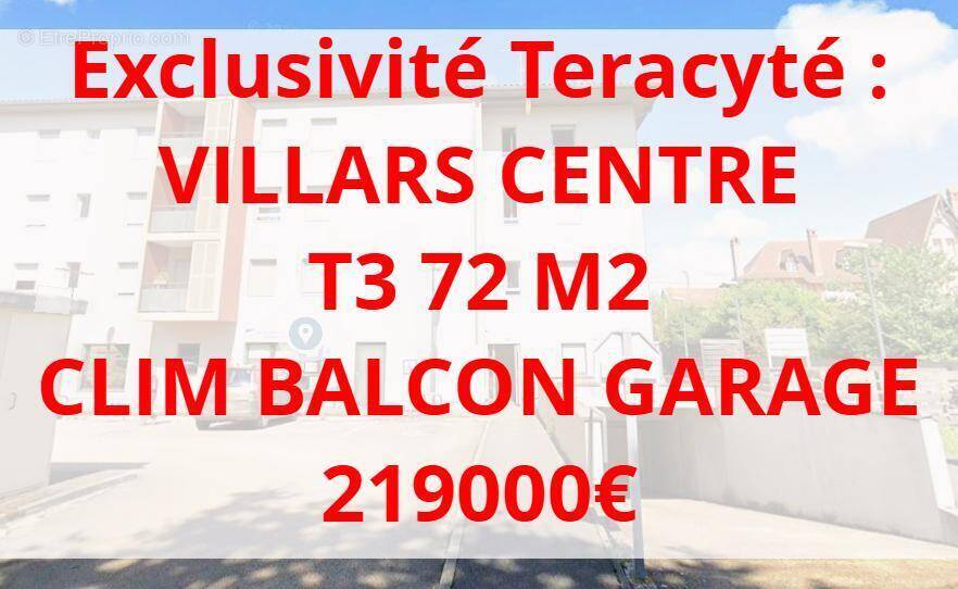 Appartement à VILLARS-LES-DOMBES