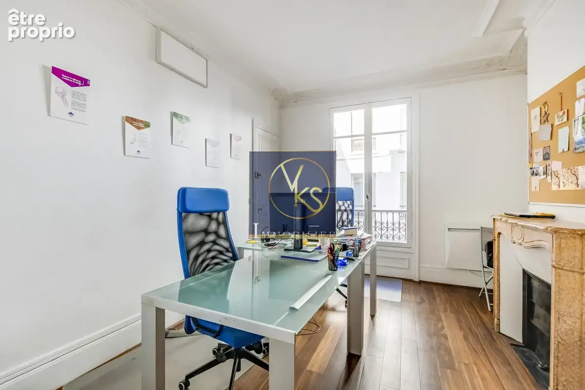 Paris ix - tres bel appartement familial - 197m2 -  cadet/ folies bergere - photo 15