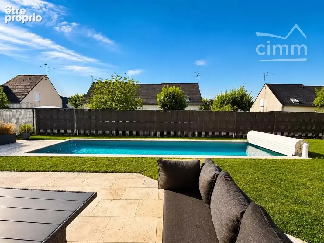 Maison contemporaine de 2022 avec piscine – Saint-Gervais-la-Forêt - photo 21