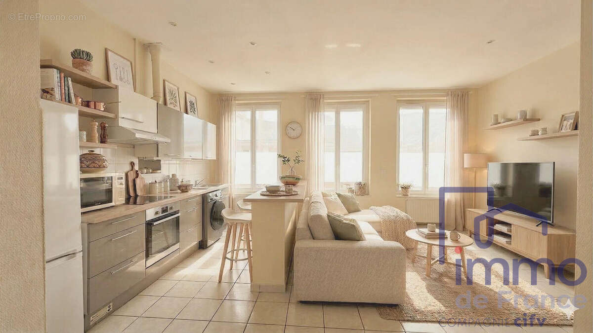 IA IDEE DECO PIECE DE VIE - Appartement à SAINT-ETIENNE