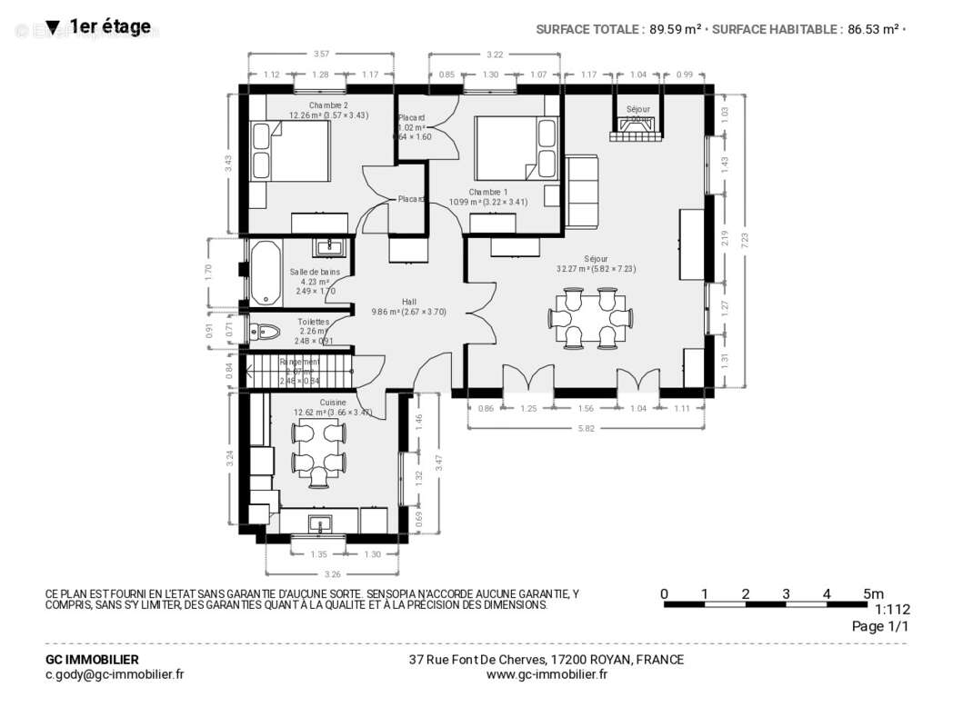 Maison à SAINT-GEORGES-DE-DIDONNE