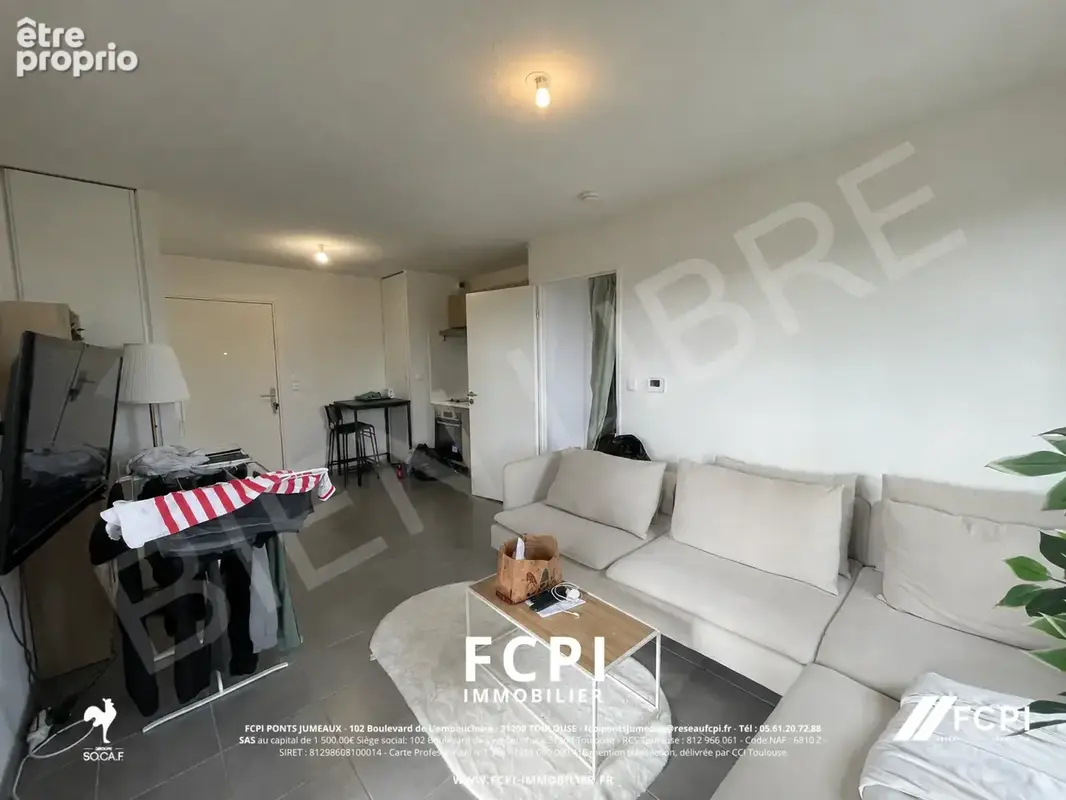 Appartement deux pièces 39 m2 - SEYSSES - photo 2