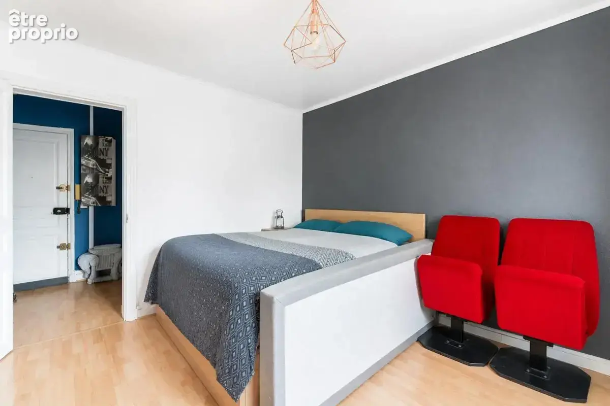 2 pièces de 35 m² situé à Montrouge vendu loué - photo 4