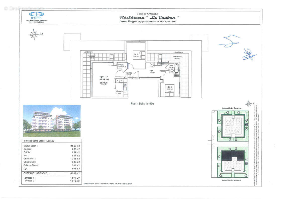 Appartement à ORLEANS