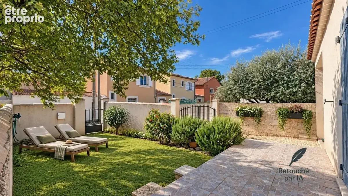  SALON-DE-PROVENCE (13)  maison de ville, 3 chambres, terrasses, jardin et garage fermé - photo 3