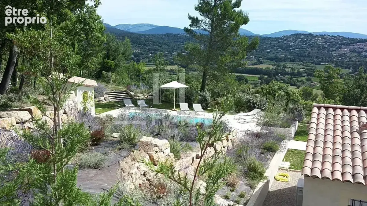 Belle villa contemporaine à Fayence, piscine et vue panoramique - photo 1