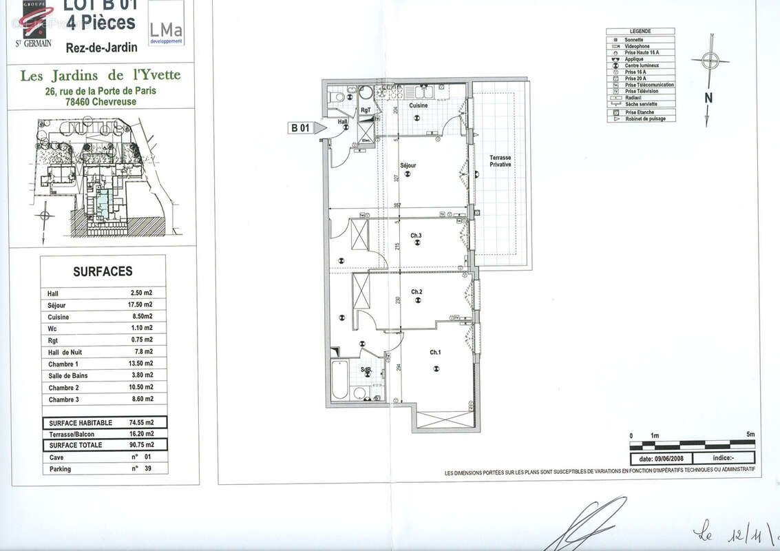 Appartement à CHEVREUSE