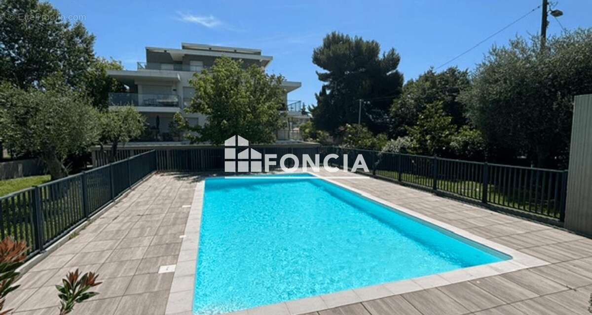 Cannet colombier/mougins t1 immeuble neuf de 26m2+terrasse+9m2+parking avec piscine - photo 2