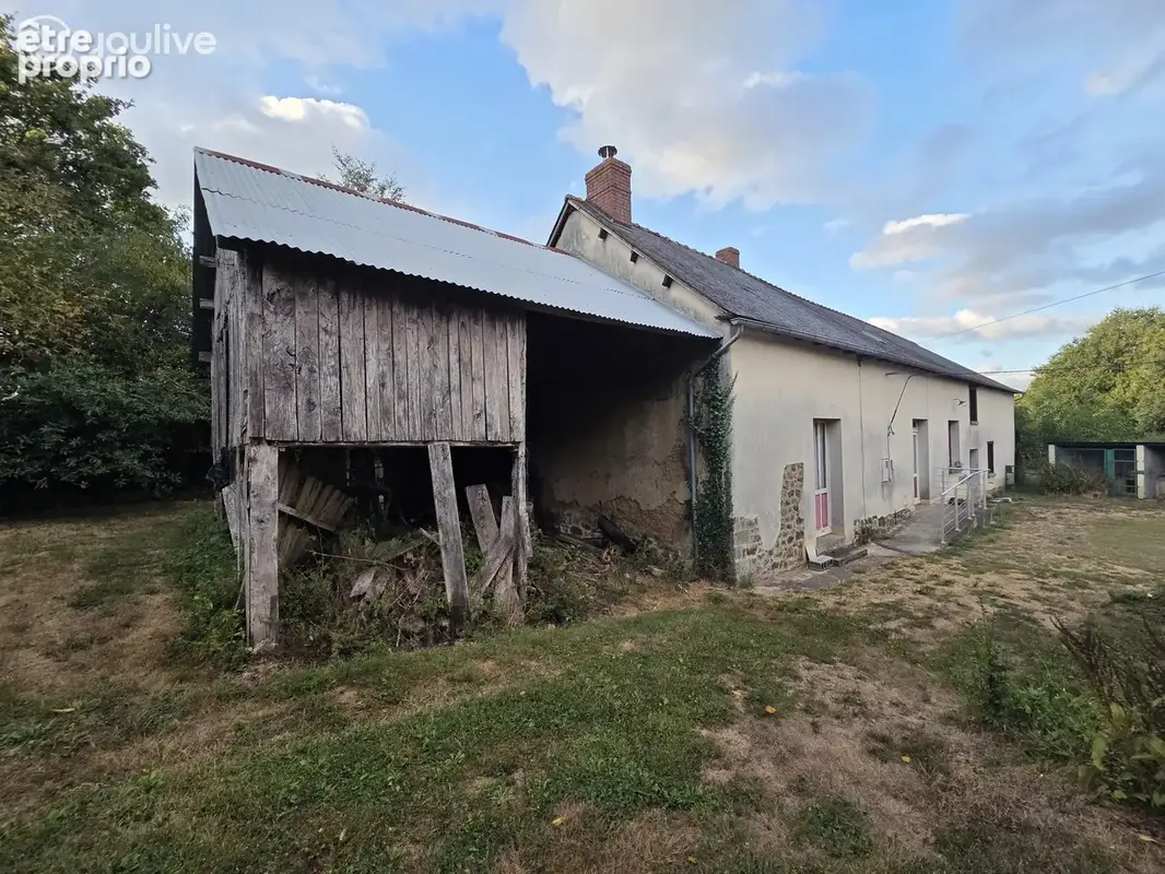 A vendre longère romille a renover  grand terrain - photo 7