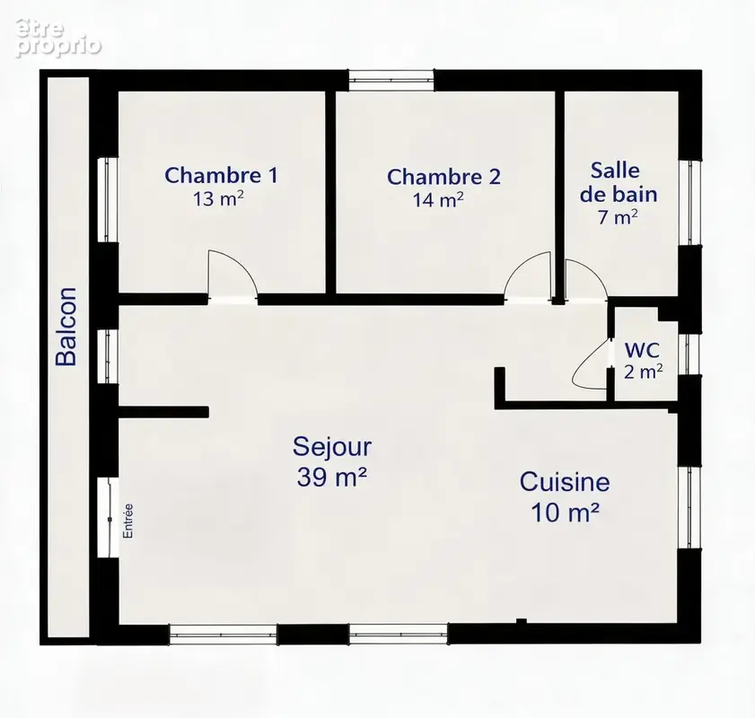 Appartement à vendre 3 pièces - Climatisé - Extérieur  AMBARES ET LAGRAVE (33) - photo 9