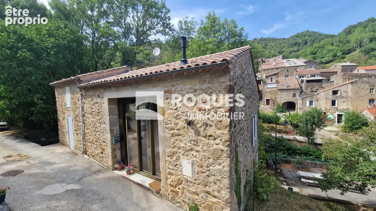 Proche Avène dans hameau, superbe maison en pierre plus jardin attenant - photo 13