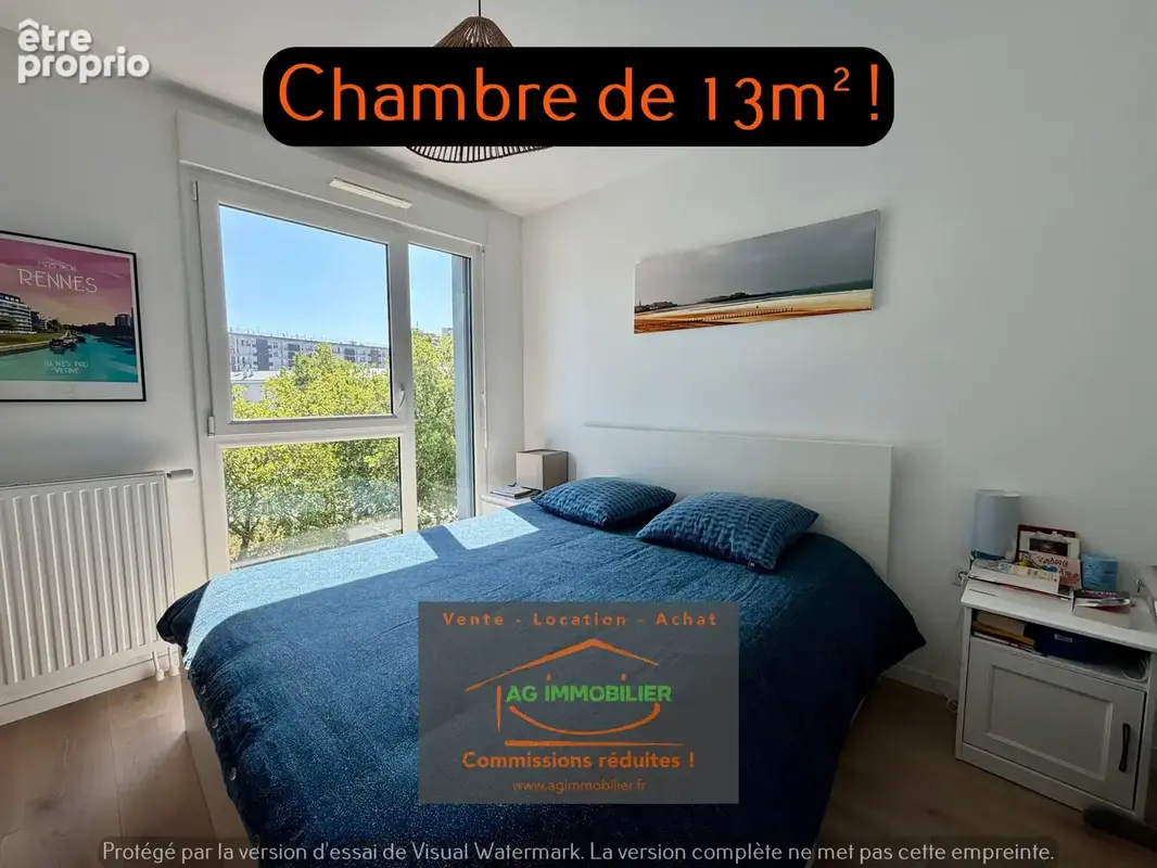 Appartement 81 m² à Rennes  - photo 9