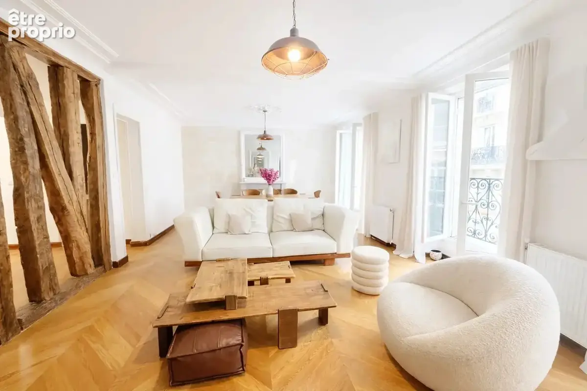 Paris 9ᵉ – Rue Condorcet – Appartement rénové - photo 2