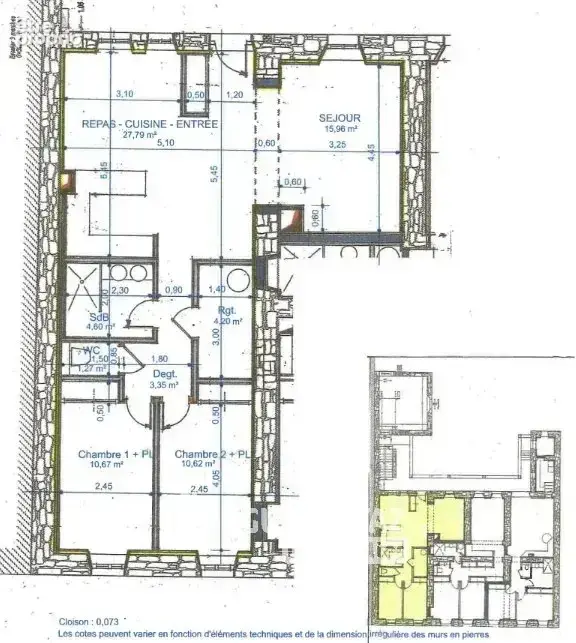 Appartement T3 - Centre ville - Bonneville - cave et parking privatif - photo 2