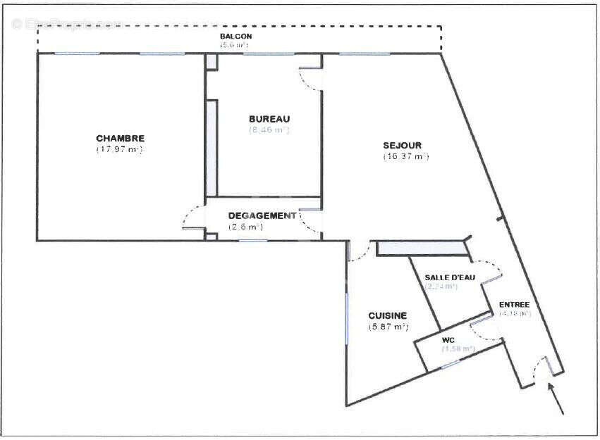 Appartement à CHARENTON-LE-PONT