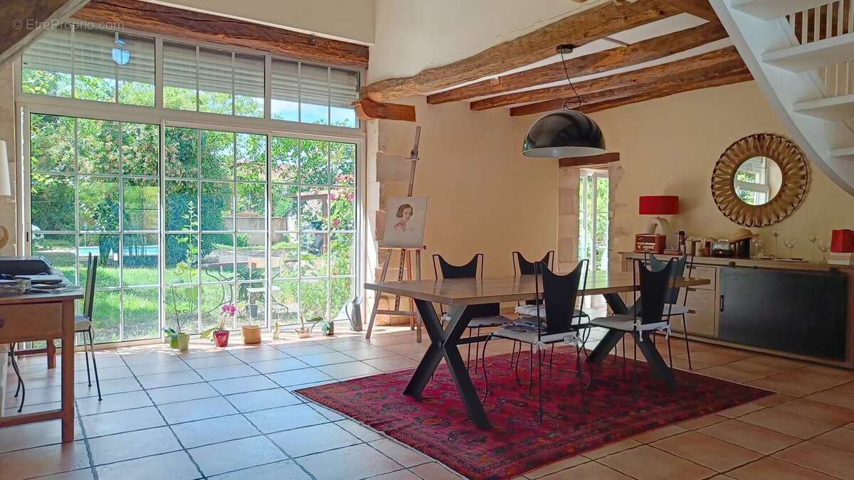 Belle maison en pierre avec piscine villiers - photo 4