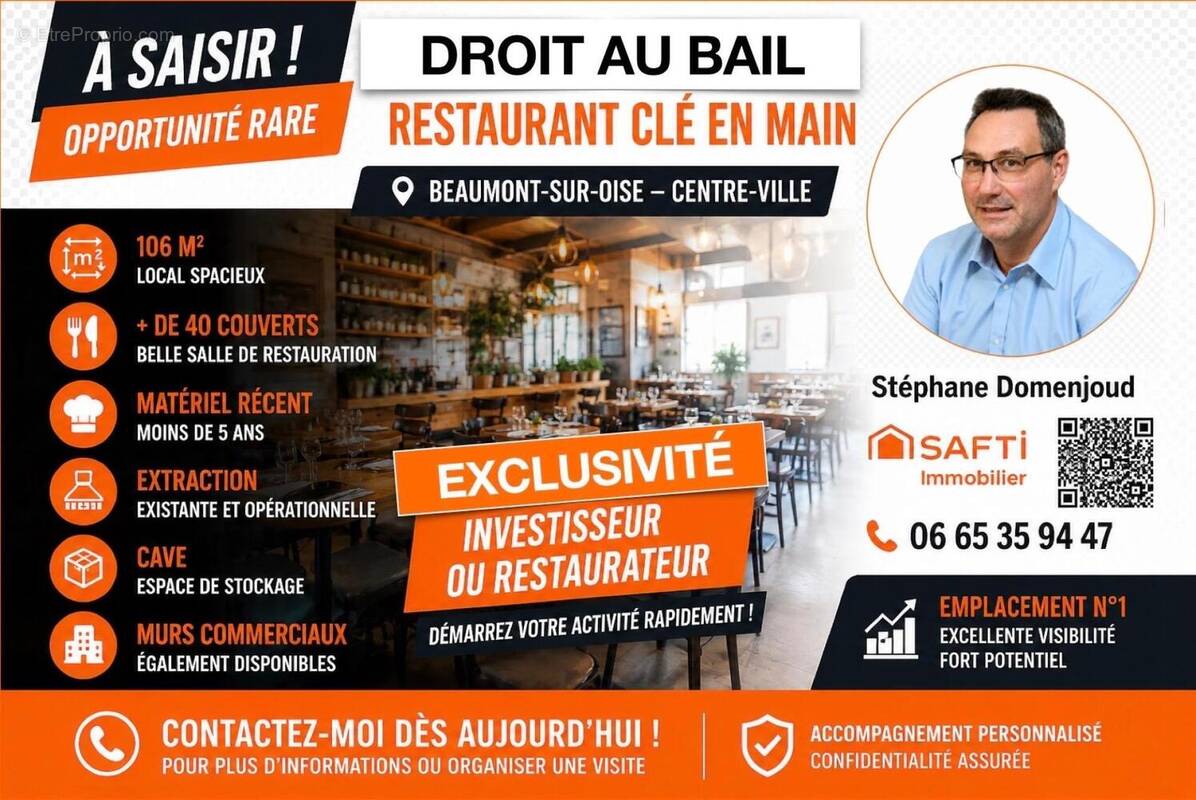 Photo 1 - Commerce à BEAUMONT-SUR-OISE