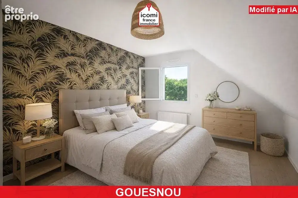 Finistere - gouesnou (29850) - a vendre - maison contemporaine de 2021 - piece de vie triple - 4 chambres - terrain 330m² - dpe  - photo 2