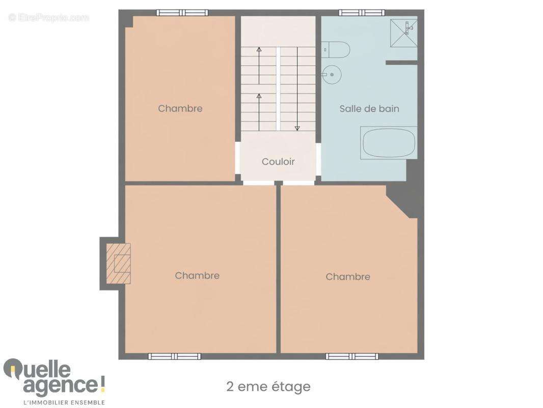 Maison familiale – Quartier Saint Martin - Kérigonan - Brest - photo 10